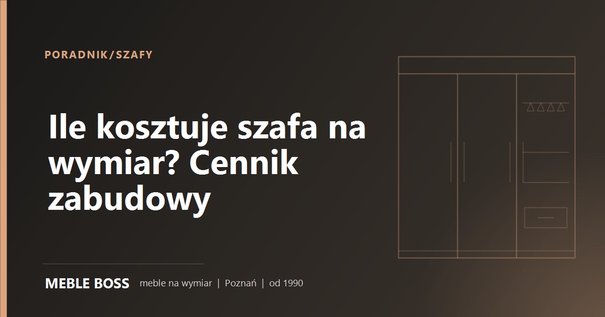 Ile kosztuje szafa na wymiar - szkic szafy wnekowej z drzwiami przesuwnymi, Meble Boss Ile kosztuje szafa na wymiar - szkic szafy wnekowej z drzwiami przesuwnymi, Meble Boss